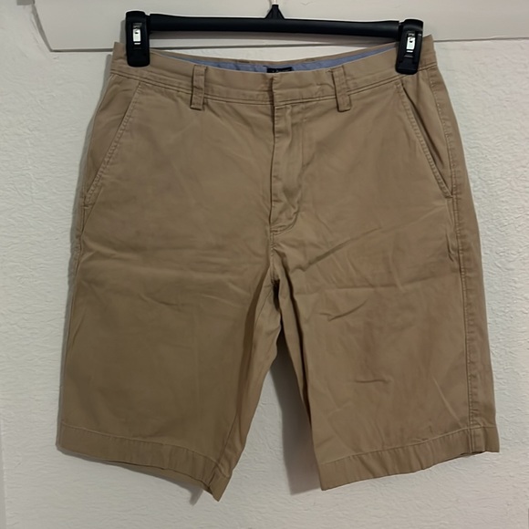 J. Crew Rivington Mens Beige Khaki Shorts - Picture 2 of 4